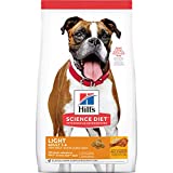 Hill's Science Diet Dry Dog Food, Adult, Light for Healthy Weight & Weight Management, 30 lb. Bag
