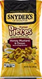 Snyder's of Hanover Flavored Pretzel Pieces- 12 oz. Bags (Honey Mustard & Onion, 4 Bags)