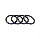 Vautoparts Rubber Bands O Rings - Universal Bumper Fender Quick Release O Rings Fasteners Gaskets Grommets, Pack of 4