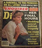 The National Enquirer September 16, 1997 (single issue magazine) A Farewell to the Princess we all Loved (72 page special issued 1961-1997 Princess Diana's Life in Photos)
