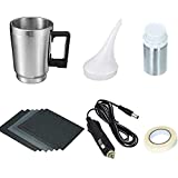 QKDS Atomizing Cup Car Headlight Lens Repair Tool Restoration Auto Restore Kit Clear, Refurbished Restoration Renovation Heating Atomization Cup Refurbish Kit