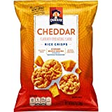 Quaker Quakes Cheddar Cheese Minis Rice Snacks, 0.67 oz. bag, 60 per case