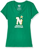 OTS NHL Minnesota North Stars Women's Rival V-Neck Tee, Alternate Logo, Medium