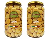 Sanniti Italian Lupini Beans Jar, 18.7 oz (Pack of 2)