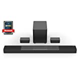 VIZIO M-Series 5.1.2 Immersive Sound Bar with Dolby Atmos, DTS:X, Bluetooth, Wireless Subwoofer, Voice Assistant Compatible, Includes Remote Control - M512a-H6