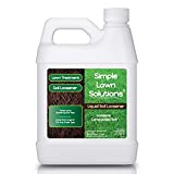 Liquid Aerating Soil Loosener- Aerator Soil Conditioner- Use Alone or with Mechanical or Core Aeration- Simple Lawn Solutions- Any Grass Type- Great for Compact Soils, Standing Water, Poor Drainage.