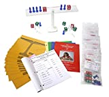 Hands-On Equations Class Set for Teacher and 10 Students. Includes The Teacher Demonstration Balance Scale and Game Pieces and 10 Sets of Student Manipulatives. Grade 3 and up.