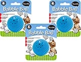 Pet Qwerks Talking Babble Ball Toy for Dogs and Cats, Small - 3 Pack
