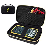 Case Compatible for Fluke 117/ 115/ 116/ 87V/ 88V/ 101, Also Fit Crenova MS8233D/ Neoteck 8233D PRO/ AstroAI TRMS 6000 Counts Volt Digital Multimeter and More with DIY Foam