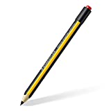 STAEDTLER Noris digital jumbo 180J 22. EMR Stylus with soft digital eraser. For digital writing, drawing and erasing on EMR equipped displays, yellow-black (check the compatibility list)