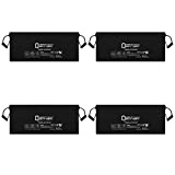 12v 200ah Battery Replacement for Solar Power - Deep Cycle - 4 Pack