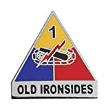 1st Armored Division Distinctive Unit Lapel Pin