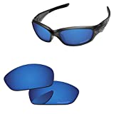 PapaViva Lenses Replacement for Oakley Straight Jacket 2007 Deep Water - Polarized
