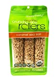 Bamboo USDA Organic Crunchy Brown Rice Rollers New Flavor 1 Pack, 6 Rolls (Caramel Sea Salt)
