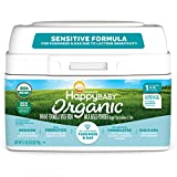Happy Baby Organics Infant Formula, Milk Based Powder Sensitive Stage 1, 21 Ounce (Pack of 1) packaging may vary