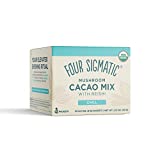 Mushroom Hot Cacao Mix by Four Sigmatic | Organic Reishi Mushroom Cacao Powder | Supports Stress & Sleep | Calm & Relax | Organic Cacao, Reishi, Cinnamon & Cardamom | Vegan & Gluten-Free | 10 Count