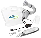 Sanifog 5 Liter Fogger Machine Disinfectant SF100 Electric Sprayer ULV Cold Fogger Machine Disinfecting for Commercial Industrial and Home 800W 30ft Spray