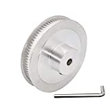 HoCenWay 5mm Bore GT2 80T Pulley Synchronous Wheel 2GT Timing Belt Pulley 80 Teeth Compatible with Voron 2.4 3D Printer 6mm Width Belt