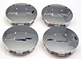 Autocaps Gosweet CV075 4X Brand NEW Four Pieces Chrome Wheel Center Hub Cap for Chevy 2005-2013 Chevrolet 3.25" Chrome Center Caps For 18" 20" 22" Wheels 9596403 US Fast Shipment