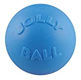 Jolly Pets Bounce-n-Play Dog Toy Ball, 8 Inches/Large, Blueberry, (Model: 2508 BB)