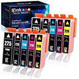 E-Z Ink (TM) Compatible Ink Cartridge Replacement for Canon PGI-225 CLI-226 PGI225 CLI226 Compatible with PIXMA MX882 MX892 MG5320 MG6220 (2 PGBK, 2 Cyan, 2 Magenta, 2 Yellow, 2 Small Black) 10Pack