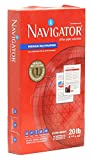 Soporcel Navigator NMP1420 Premium Multipurpose Paper, 97 Brightness, 20lb, 8-1/2x14, White, 5000/Carton