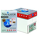 Navigator NPL11205R Platinum Paper, 99 Brightness, 20lb, 8-1/2 x 11, White (Case of 2500 Sheets)
