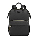 CURMIO Breast Pump Bag Backpack with Inner Divider Compatible for Spectra S1, S2, Medela, Pumping Tote with Compartment for Cooler Bag, with Padded Laptop Sleeve for Working Moms, Patent Design, Black