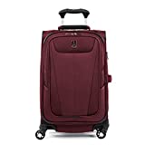 Travelpro Maxlite 5 Softside Expandable Spinner Wheel Luggage, Burgundy, Carry-On 21-Inch