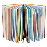 Siixu Spiral Journals for Women, Hardcover Notebook, Colorful Blank, Large, 128 Pages, B5, 6.8”x9.8", Summer