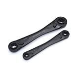 Crescent 2 Pc. X6 4-in-1 Black Oxide Spline Ratcheting Metric Wrench Set - CX6DBM2