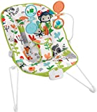 Fisher-Price Baby's Bouncer – Forest Explorers, Baby Bouncing Chair for Soothing and Play for Newborns and Infants