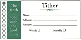 Broadman Church Supplies Offering Envelope, Tither, 100 Count