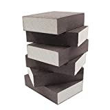 Jersvimc 220 Grit Sanding Block - 12Pcs, Wet Dry Sanding Sponge Foam Sandpaper Block Washable & Reusable Sandpaper Sponge for Drywall Wood Plastic Metal Furniture