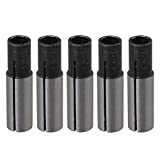 5pcs 6.35mm to 4mm Engraving Machine Tool Convertr Bit CNC Router Tool Adapter