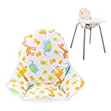 Twoworld High Chair Cushion for IKEA Antilop Highchair, Baby High Chair Seat Cover Liner Mat Pad Cushion for IKEA Antilop High Chair (Animal Pattern)