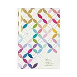 Erin Condren Monthly Customizable Undated 12 Month Agenda Petite Planner - Perfect for Tracking Monthly to-Dos or Monthly Project Goals. 140 Stickers Included