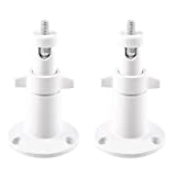 Security Camera Universal Mounting Bracket,Adjustable Indoor/Outdoor Security Wall Metal Bracket, Compatible with Arlo Pro/Pro 2/Pro 3/Pro 4/Ultra/Ultra 2, & with Ring Stick Up Cam Battery (2 Pack)