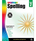 Spectrum Spelling Workbook Grade 2, Sight Words, Compound Words and Vowels for Classroom or Homeschool