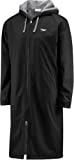 Speedo womens Parka Jacket Fleece Lined Team Colors Swimsuit, Speedo Black, Small US