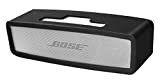 Geiomoo Compatible with Bose SoundLink Mini/Mini II Silicone Carrying Case, Portable Scratch Shock Resistant Cover (Black)