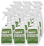 Zep Spirit II Germicidal Disinfectant Cleaner 67909 (Case of 12) - EPA Reg # 1839-83-1270 - Kills the Virus that Causes COVID-19 (SARS-Related Coronavirus 2) on Hard, Non-Porous Surfaces IN JUST 60 SECONDS! - When used according to disinfection directions