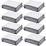 XIPEGPA 8 Pcs High Silver Reflective Mylar Film 83 x 51 Inch Garden Greenhouse Covering Foil Sheets Effectively Increase Plants Growth