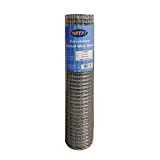 MTB Galvanized Welded Wire Mesh Garden Economy Fence 36 Inch x 25 Foot-1 Inch x 1 Inch 16GA