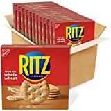RITZ Whole Wheat Crackers, 12 - 12.9 Ounce Boxes (Pack of 12)