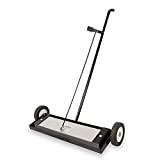 Master Magnetics Magnetic Sweeper Heavy Duty Push-Type with Release, 24" Sweeping Width, 1 each, Part No. MFSM24RX