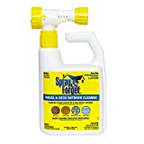 Spray & Forget SFDHEQ06 House & Deck Outdoor Cleaner Hose End Adapter-Stain Remover, 1 Quart