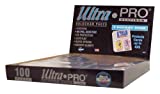 Ultra Pro 3-Pocket Platinum Page for 4" X 6" Photos 100 ct.