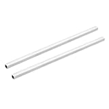 uxcell 6063 Aluminum Square Tube, 10mmx10mmx1mm Wall Thickness 300mm Length Seamless Straight Pipe Tubing 2 Pcs