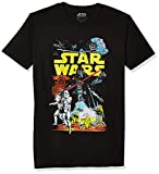 Star Wars Men's Rebel Classic Graphic T-Shirt, Black, S